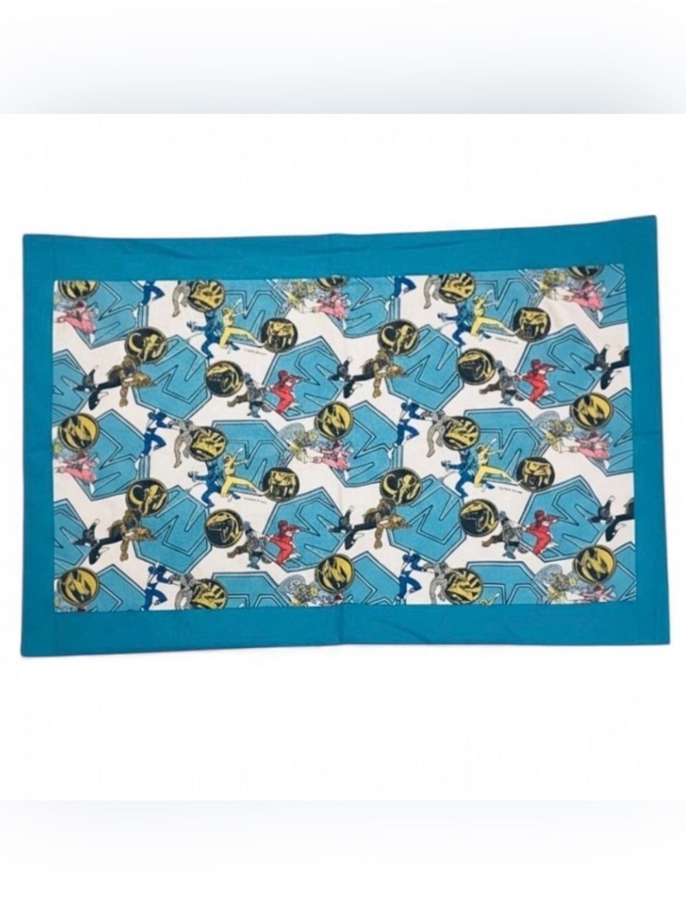 1994 Mighty Morphin Power Rangers Lap Quilt Throw Wall Hanging Handmade